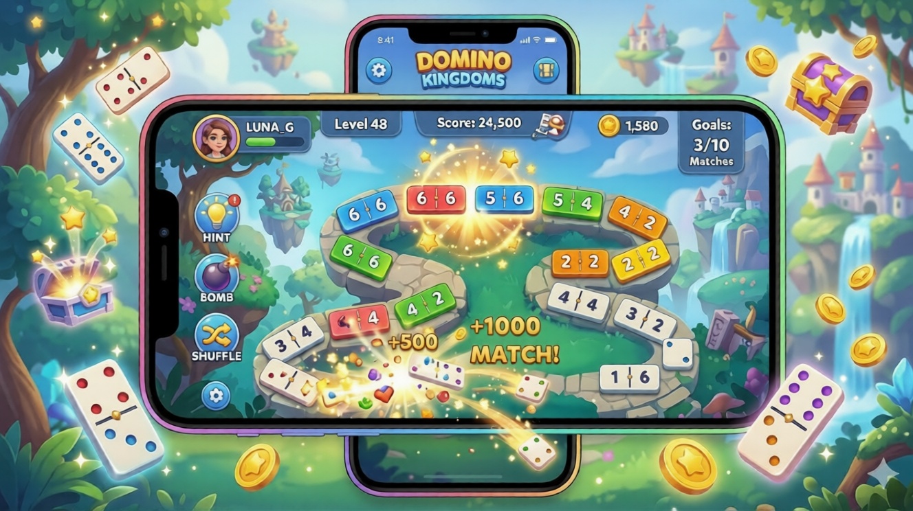 Domino Dreams Mobile Game Mechanics
